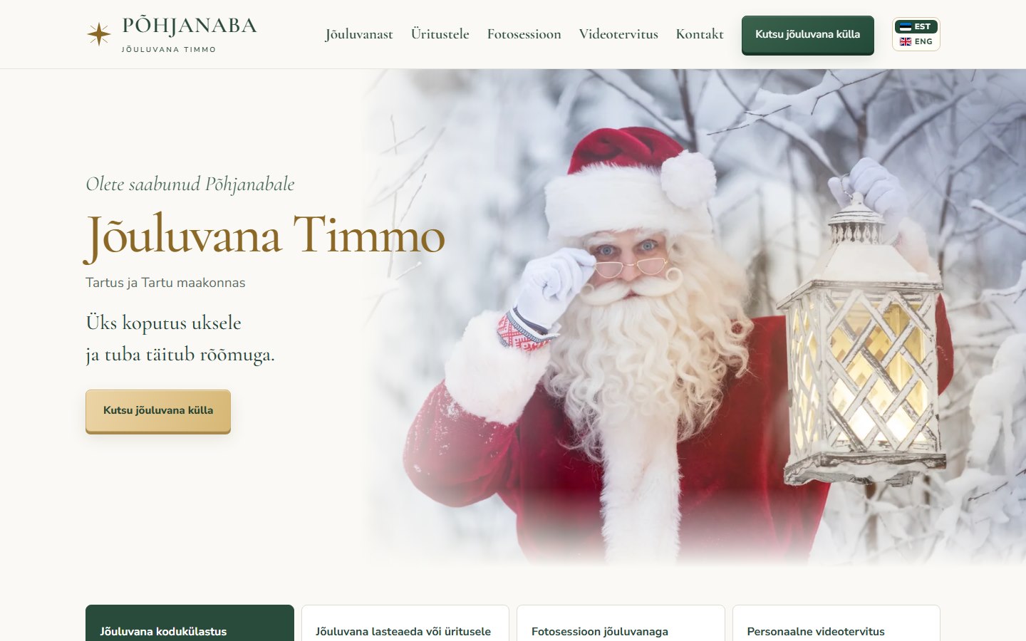 Põhjanaba: jõuluvana Timmo